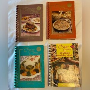 4 Vintage Company’s Coming Cookbooks ✨BONUS New/Unopened 70’s Recipe Car…